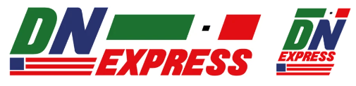 DNExpress logo variations from 2019 to 2023 timeline